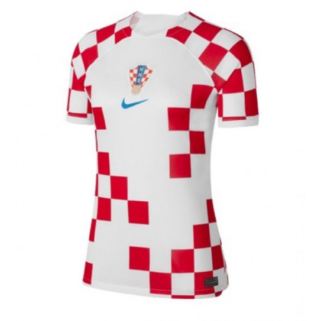 Camiseta de fútbol Croacia Mujer 1ª equipación Copa Mundo 2022 Camiseta de fútbol Croacia Mujer 1ª equipación Copa Mundo 2022